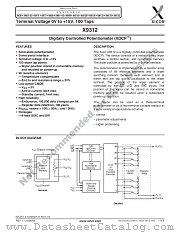 X9312 datasheet pdf Xicor