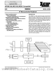 X88064 datasheet pdf Xicor