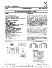 X84087 datasheet pdf Xicor