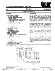 X68C64 datasheet pdf Xicor