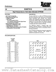 X28ST010 datasheet pdf Xicor