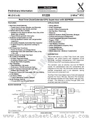 X1228 datasheet pdf Xicor