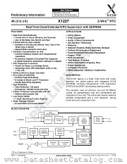 X1227 datasheet pdf Xicor