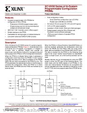 XC18V00-SERIES-OF-IN-SYSTEM-PROGRAMMABLE datasheet pdf Xilinx