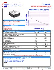 V616ME05 datasheet pdf Z communications