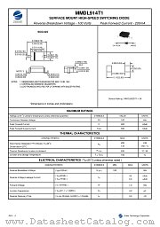 MMDL914T1 datasheet pdf Zowie Technology Corporation