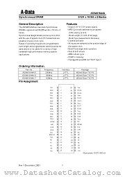 ADS4616A4A datasheet pdf A-DATA