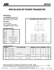 MRF627 datasheet pdf Advanced Semiconductor