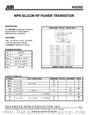 ASI2302 datasheet pdf Advanced Semiconductor