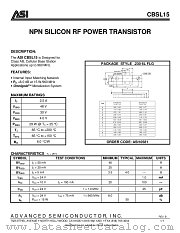 CBSL15 datasheet pdf Advanced Semiconductor