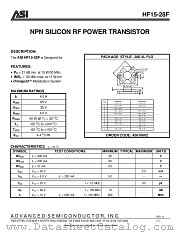 HF15-28F datasheet pdf Advanced Semiconductor