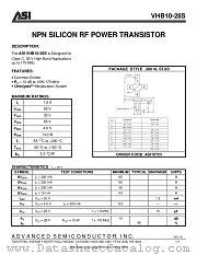 VHB10-28S datasheet pdf Advanced Semiconductor