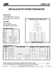 VHB25-12S datasheet pdf Advanced Semiconductor