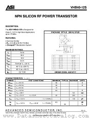 VHB40-12S datasheet pdf Advanced Semiconductor