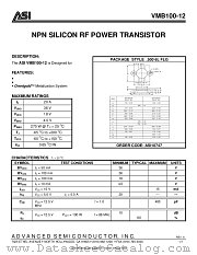 VMB100-12 datasheet pdf Advanced Semiconductor
