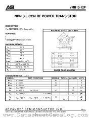 VMB10-12F datasheet pdf Advanced Semiconductor