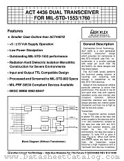 ACT4436-DI datasheet pdf Aeroflex Circuit Technology