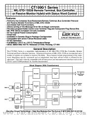 CT1990-1-20 datasheet pdf Aeroflex Circuit Technology