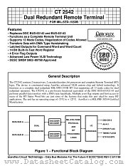 CT2542-701 datasheet pdf Aeroflex Circuit Technology
