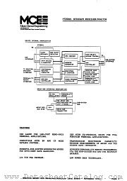 MT25001 datasheet pdf Aeroflex Circuit Technology
