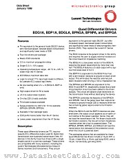 BDP1A16E datasheet pdf Agere Systems