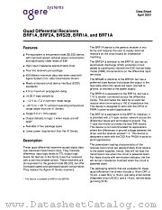 BRF2A16G datasheet pdf Agere Systems