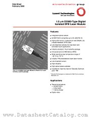 D2511D datasheet pdf Agere Systems