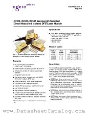 D2555G61 datasheet pdf Agere Systems