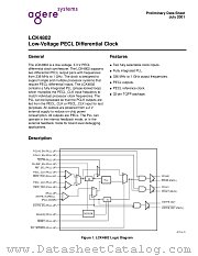 LCK4802 datasheet pdf Agere Systems