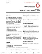 LU3X54FTL-HS208-DB datasheet pdf Agere Systems