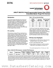 OR3TP12 datasheet pdf Agere Systems