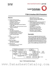 T7264 datasheet pdf Agere Systems