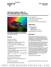 T923WFAA datasheet pdf Agere Systems