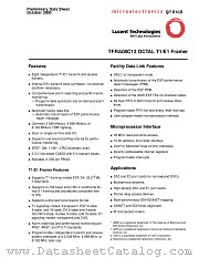 TFRA08C13 datasheet pdf Agere Systems