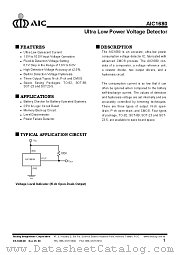 AIC1680-N60CX datasheet pdf Analog Integrations Corporation