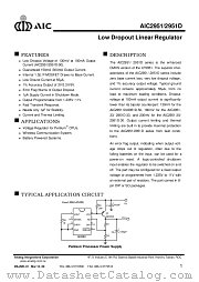 AIC2951-50CN datasheet pdf Analog Integrations Corporation