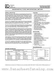 ALD1701ASA datasheet pdf Advanced Linear Devices