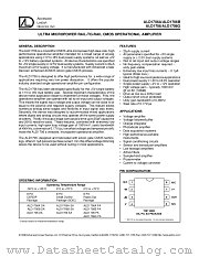 ALD1706 datasheet pdf Advanced Linear Devices