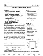 ALD1721PA datasheet pdf Advanced Linear Devices
