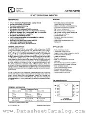 ALD1722EDA datasheet pdf Advanced Linear Devices