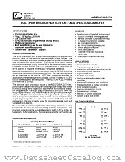 ALD2724 datasheet pdf Advanced Linear Devices