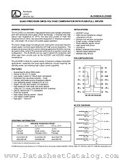 ALD4302ASB datasheet pdf Advanced Linear Devices