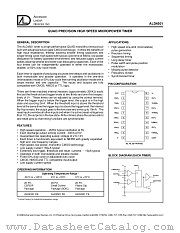 ALD4501 datasheet pdf Advanced Linear Devices