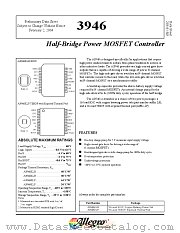 A3946 datasheet pdf Allegro MicroSystems