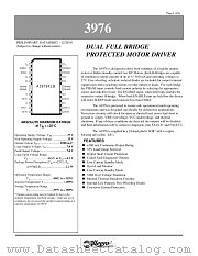A3976KLB datasheet pdf Allegro MicroSystems