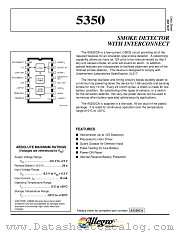 A5350CA datasheet pdf Allegro MicroSystems