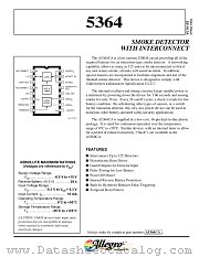 A5364CA datasheet pdf Allegro MicroSystems
