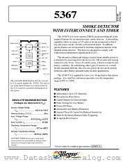 A5367CA datasheet pdf Allegro MicroSystems
