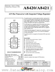 A8421KL datasheet pdf Allegro MicroSystems