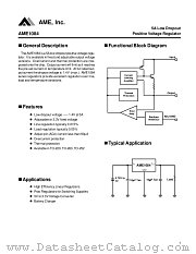 AME1084CCBT datasheet pdf AME